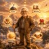 Herzlichen Glückwunsch zum Geburtstag,Opa- Berg der Weisheit